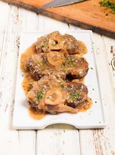 Receta de ossobuco a la milanesa